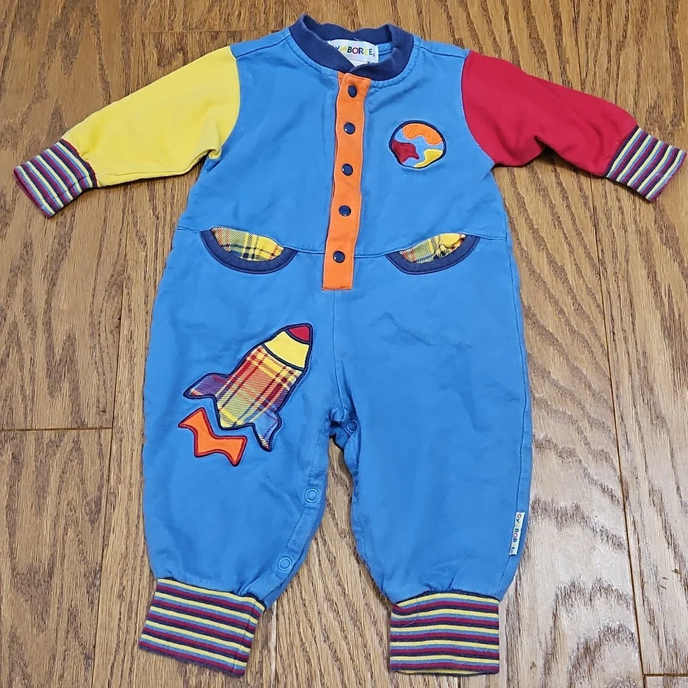 Vintage Gymboree Romper Sz Newborn